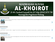 Tablet Screenshot of ma.alkhoirot.com